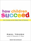Cover image for How Children Succeed